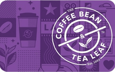 Coffee shop gift card